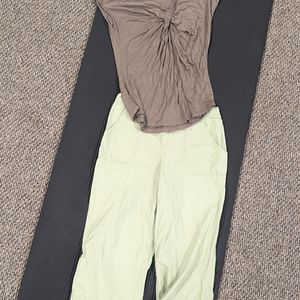 Woman's yoga outfit
